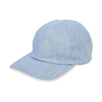 Eleventy Curved-peak cap - male - Eleventy - Hats & Caps - Blue - ONE SIZE - Accessories