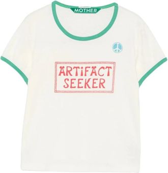 Mother The Itty Bitty Ringer - - Tops - Donna - Bianco - M