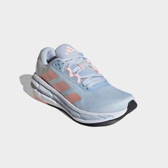 adidas Laufschuh ADIDAS PERFORMANCE QUESTAR 3, Damen, Gr. 38, crystal sky, clear orange, halo blau, Synthetik, Textil, Schuhe Laufschuh