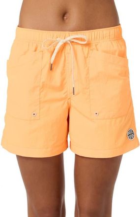 O'Neill Wedge Board Shorts in Neon Apricot Nectar at Nordstrom, Size Xx-Large