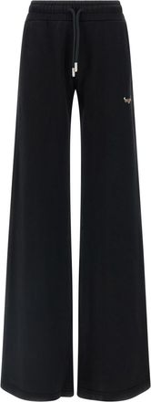 Off-white Black Bookish Flowers joggers