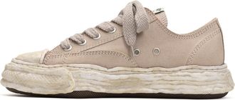 Miharayasuhiro Peterson23 OG Sole Over Dyed Canvas Low Brown A12FW706-BROWN