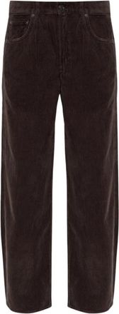 A Gold E Low Curve Jean (Corduroy) - Dames - Straight fit broeken - Bruin - W25 - Katoen - Broeken