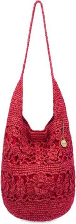 The Sak 120 Hobo Bag in Scarlet Tonal Flower at Nordstrom