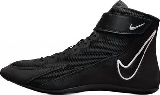 Nike Mens Speedsweeps Viii Wrestling Sneaker In Black/white
