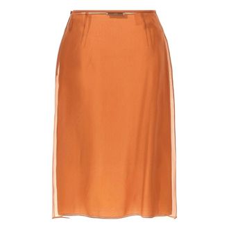 Prada Falda - Skirts - Mujer - Marr&oacute;n - M
