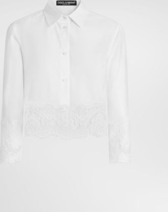 Dolce & Gabbana Poplin Shirt - Woman White 38