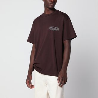 Carhartt Work in Progress T-shirt Chez WIP color Palisander in cotone