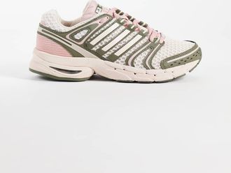 adidas Originals Adistar Control 5 - Sneakers rosa chiaro e verdi