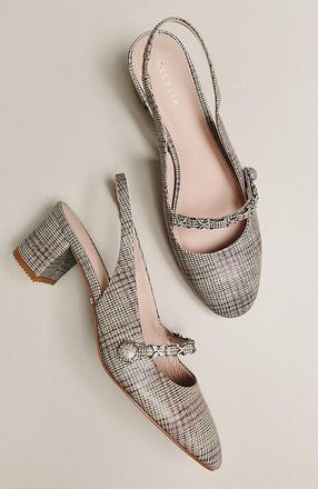Cecelia New York Elsa Slingback Block Heels