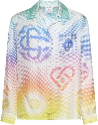 Casablanca Casual Shirts - Heren - Casual Overhemden - Veelkleurig - L - Overhemden