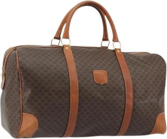 Celine Pre-owned Vintage Boston Bag - Dames - Vintage Weekendtas - Bruin - ONE Size - Leer - Vintage