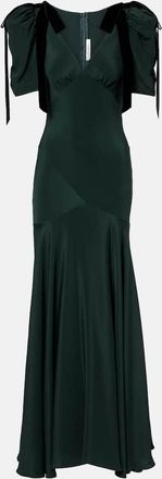 Rodarte Abito da cocktail in seta con fiocco