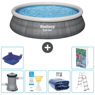Bestway Piscina Bestway Fast Set Redonda - 457x107 Cm - 7-piezas S492