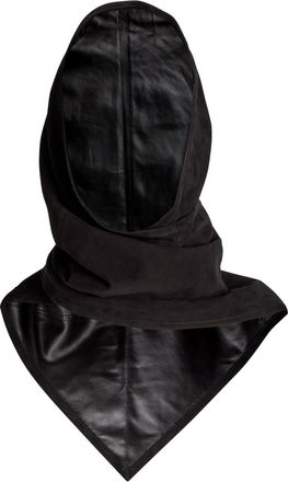 Nour Hammour Suede Head Scarf - Black - One Size