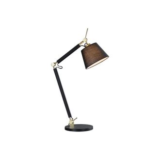 Lucande L&aacute;mpara de mesa de metal negro