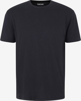 Tom Ford Kurzärmeliges Jersey-Shirt