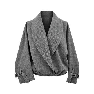 A Paper Kid Chaqueta Pied-de-poule - Jackets - Mujer - Multicolor - XS