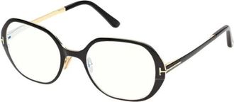 Tom Ford Ovaal montuur bril - Dames - Brillen - Zwart - 52 MM - Accessoires