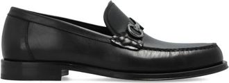 Ferragamo Teatro Loafers - Heren - Loafers - Zwart - 43 EU - Leer - Schoenen