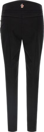 Moncler 4-Way Stretch Technical Twill Trousers - Black