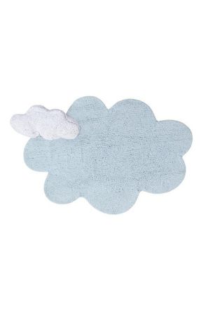 Lorena Canals Puffy Dream Cloud Washable Cotton Blend Rug in Blue at Nordstrom, Size Medium