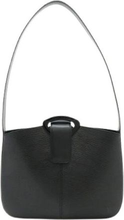 Louis Vuitton Pre-owned Shoulder Bags, female, Black, Size: ONE SIZE Pre-owned Leather Shoulder Bag