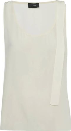 Joseph silk sleeveless top - Toni neutri