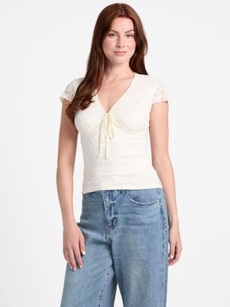 Guess Lori Lace Top