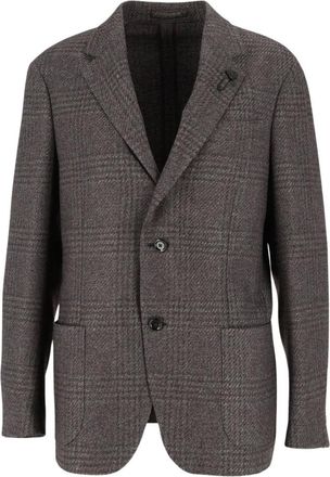 Lardini Hombre, Chaquetas, Marr&oacute;n, Talla: XL