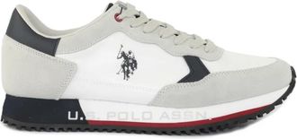 U.S.Polo Association Witte Casual Sneakers voor Mannen - Heren - Sneakers - Veelkleurig - 44 EU - Schoenen