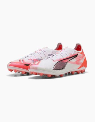 Puma Mens Ultra 5 Ultimate Mg Firm Ground Football Boots - White - Size: 10.5