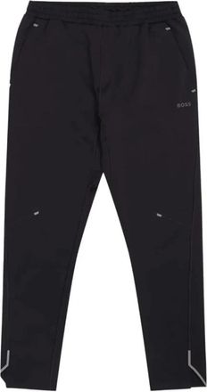 Boss Green by Hugo Boss Slim-fit Broeken - Heren - Straight fit broeken - Zwart - 2XS - Leer - Broeken