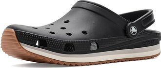 Crocs Classic Retro Runner Clogs Clog/Mule Shoes Black : Mens 13 - Womens 15 Medium, EVA