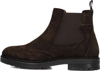 Mazzeltov Schoenen, Heren, Bruin, 46 EU, Bruine Chelsea Boots voor Heren