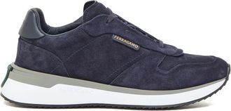 Ferragamo Suede Low-top Sneakers