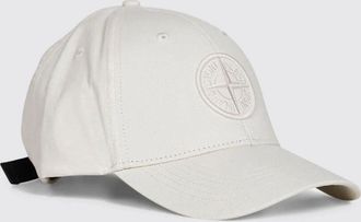 Stone Island Cappello da baseball in cotone con logo Stone Island