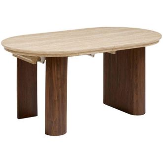 Atmosphera Tavolo da pranzo allungabile itaguai 10 posti 160x90x76,5 cm - Atmosphera cr&eacute;ateur dint&eacute;rieur