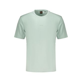 HUGO BOSS Verde Katoenen Heren T-Shirt