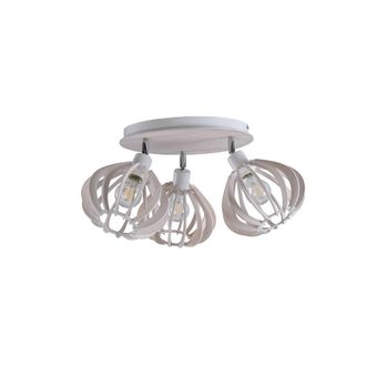Netlighting Nicoleta Ceiling Spotlight Clusters White 32cm 3x E27