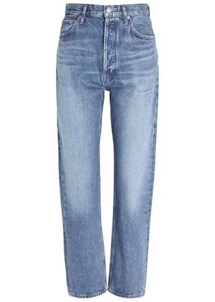 A Gold E Agolde 90s Pinch Waist Straight-leg Jeans - Blue - 27 (W27 / UK8-10 / S)