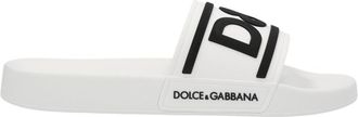 Dolce & Gabbana White Logo Slides