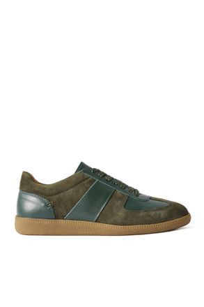 Mr P. Ansel Suede and Leather Sneakers