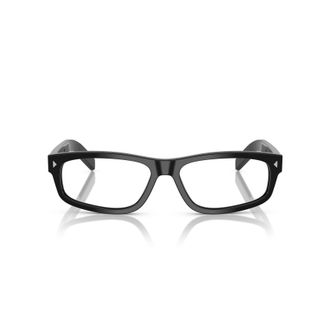 Prada 0pr B02v Rectangular Acetate Eyeglasses