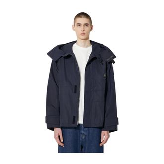 A-Cold-Wall* Gable Storm Jacket - Heren - Zomerjassen - Blauw - M - Katoen - Jassen