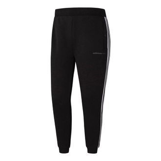 adidas neo M Ss Feb Dn Tp Athletics Running Knit Bundle Feet Sports Pants Black GS2600