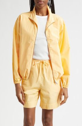 Leset Kyoto Cotton Windbreaker in Zest at Nordstrom, Size X-Large