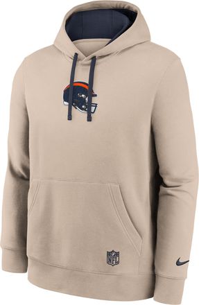 Nike Chicago Bears Rewind Club Nike Mens NFL Pullover Hoodie in Brown | 2KDK0J2MQ7Q-VPM