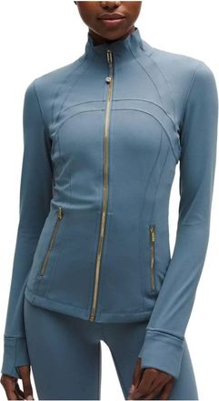 lululemon (WMNS) LULULEMON Define Jacket Nulu Still Blue Gold LW4CFOS-655654106