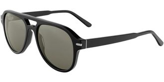 Serengeti Eyewear Mateo Polarized SS765001 Mens Sunglasses Black Size 55